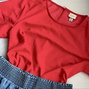 A New Day Short Sleeve Top